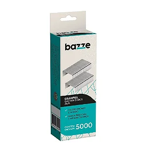 GRAMPO GALVANIZADO 26/6 CAIXA C/5000 UN - BAZZE