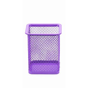 PORTA CANETA ARAMADO ROXO