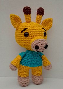 Girafa de Amigurumi/Crochê - Quarto de Bebe e Decoração