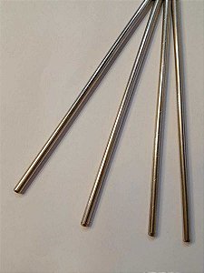 Hastes De Aço Inox Para Placa De Blocagem Vanny Artes/Kit Com 4 Hastes