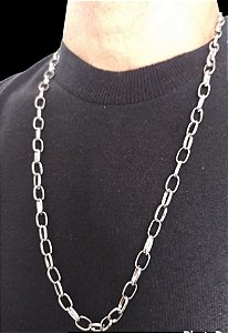 Corrente de aço inox - Elo Oval 70x7
