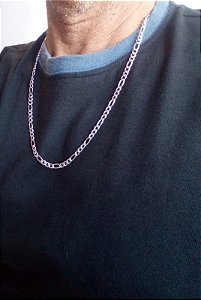 Corrente de aço inox - Elo 3x1 - 70x4