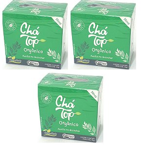 Chá Top Orgânico Kit 3cx Detox, Desinchar, Diurético Campo Verde