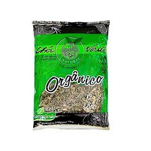 Chá Verde Orgânico Pacote com 200g Campo Verde