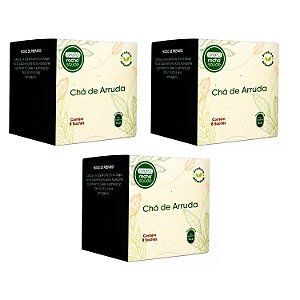 Chá de Arruda Ruta Graveolens em Sachês Kit 3cx Natural