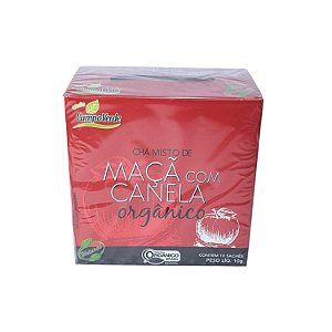 Chá Maçã com Canela Orgânico Sachês Campo Verde