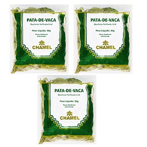 Chá Pata de Vaca Natural Kit 3 Pacotes Chamel