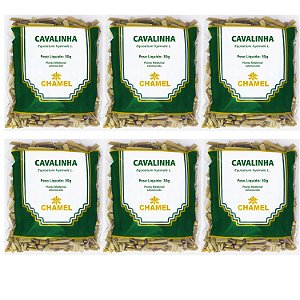Chá Cavalinha 30g Kit 6 Pacotes Natural Chamel