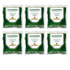 Chá Alcachofra Folhas Natural Kit 6 Pacotes Chamel