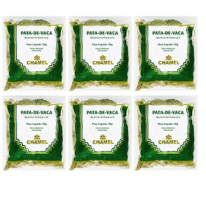 Chá Pata de Vaca Natural Kit 6 Pacotes Chamel
