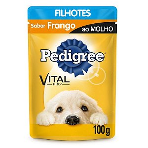 Ração Úmida Pedigree Para Cães Filhotes Sachê Sabor Carne