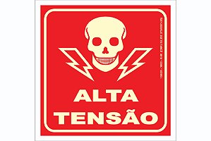 Placa Alta Tensão Fotoluminescente