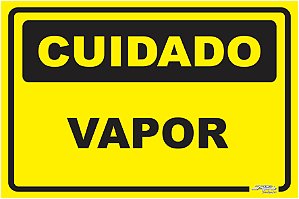 Placa Cuidado Vapor