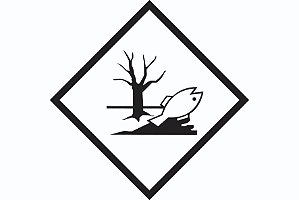 Transporte de Produtos Perigosos - Rótulo de Risco - Meio Ambiente - Peixe/Arvore