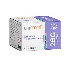 Lanceta de Segurança 28G - Uniqmed
