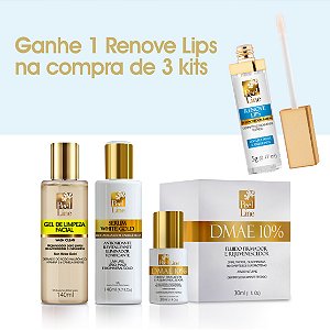 Compre 3 kits e ganhe 1 Renove Lips - Kit Firmador 3 itens / Personal Care