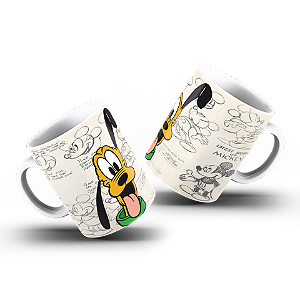 Caneca Turma Disney Pluto