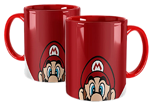 Caneca Mario Bros Personagens