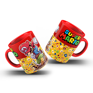 Caneca Mario Infinity Geek