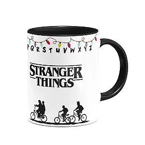 Caneca Stranger Things Alfabeto