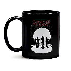Caneca Stranger Things Black Edition