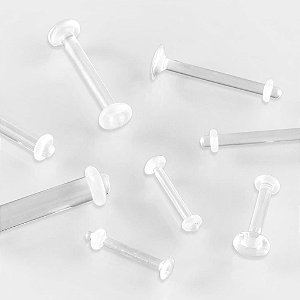 Piercing Labret em Acrílico