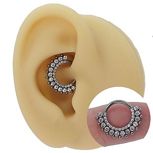 Piercing Argola Clicker em Titânio OMG!