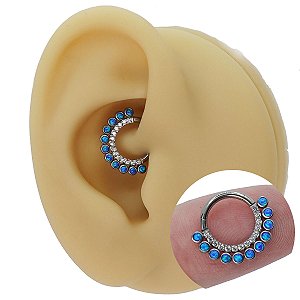Piercing Argola Clicker Em Titânio OMG 2.0