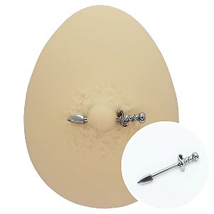 Piercing em Aço Espada