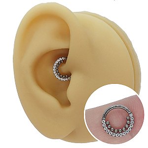 Piercing Argola em Titânio Clicker PDV Chunli