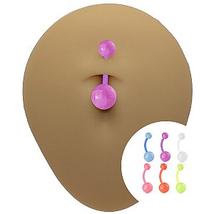 Piercing Banana em Bioflex Colors