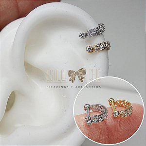 Piercing Argola em Ouro Double 18K Grazi
