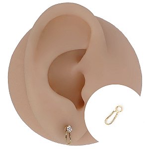 Pingente Ouro Charm Gota Liso