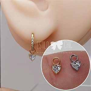 Pingente para Piercing em Titânio