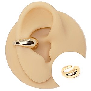 Piercing Argola Folheado Fake Paris