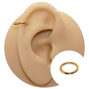 Piercing Argola em Titânio Segmento Articulado Detalhada