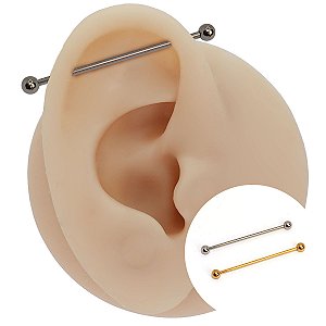 Piercing Transversal em Titânio Basic RE