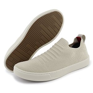 Tênis Masculino Casual KNIT Meia – AREIA