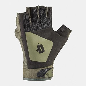 Luva Tática Meio Dedo Rocky – Verde Oliva – INVICTUS