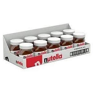 Caixa com 10x Creme de Avelã Nutella Original 140gr
