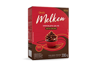 Chocolate em Pó 50% Cacau Melken 200gr