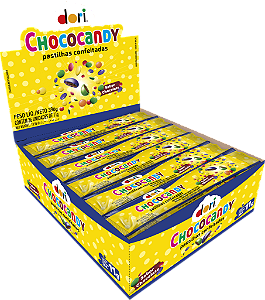 Chococandy Pastilhas de Chocolate Coloridas Dori 36x11gr
