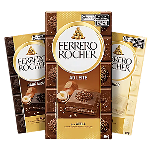 Chocolate Ferrero Rocher Tablete 90gr