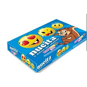 Creme Nucita Big Napolitano com 12 unidades de 25gr