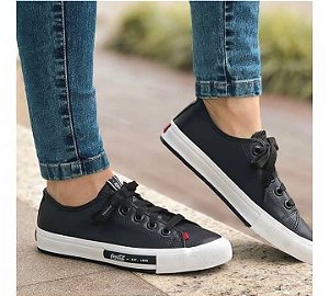 Tênis Coca-Cola Shoes Daytona Preto