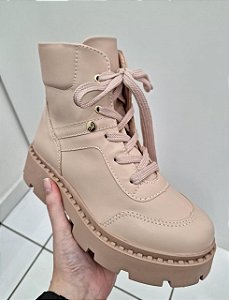 Bota Cuturno Tratorada Amêndoa