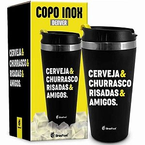 Copo Térmico de Cerveja Maple Com Tampa e Abridor 473 ml Stanley – Lojas  Presidente