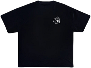 Camiseta Static No Flagrante (Preta)