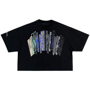CAMISETA BOXY PERSIST (Black)