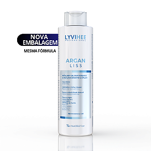Escova progressiva Argan liss 1L nova embalagem